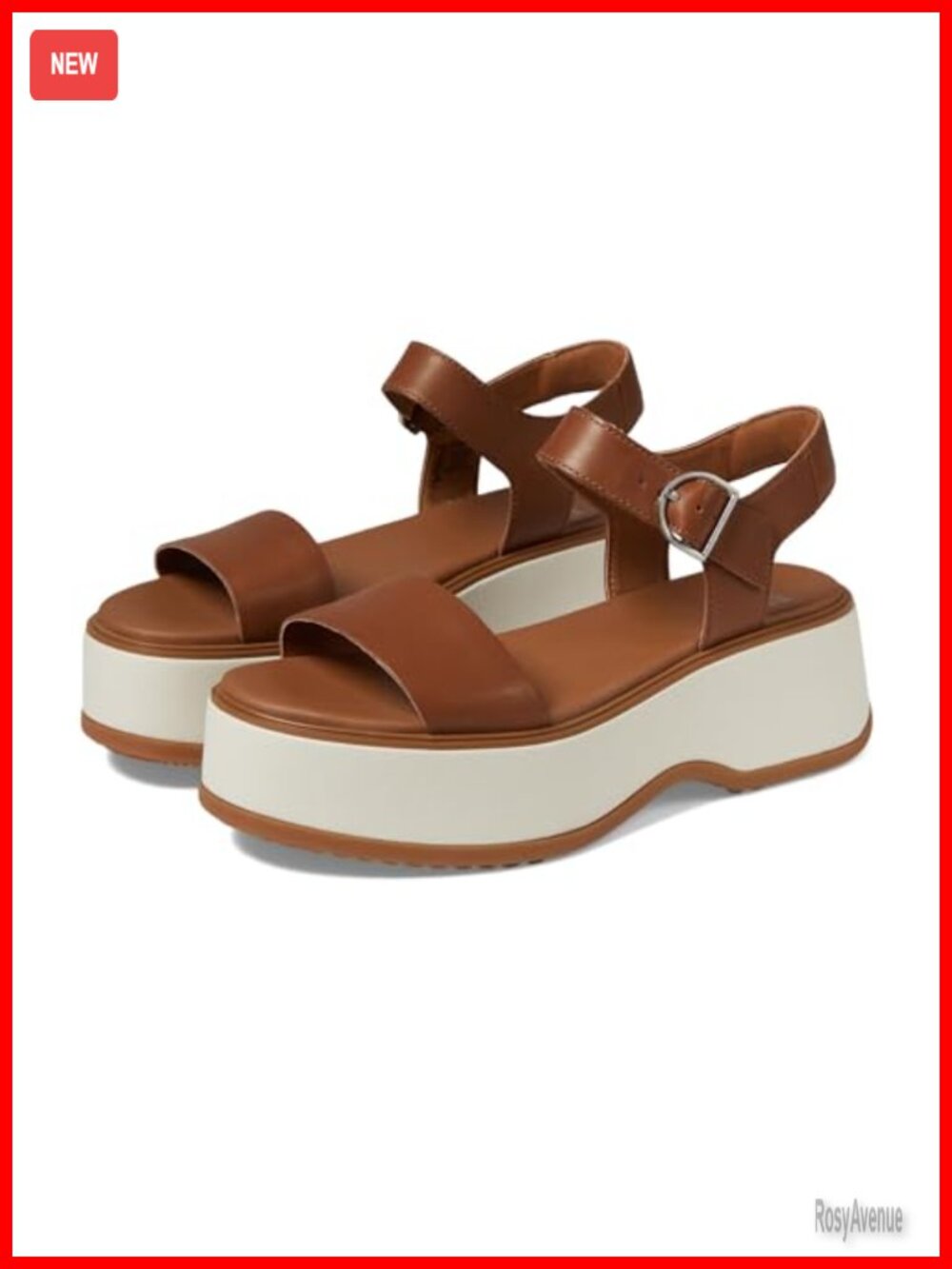 SOREL Leather Ankle Strap Platform Sandals Comfort Walking Casual
